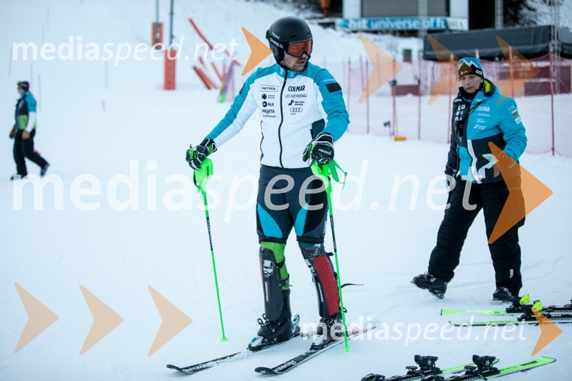 Novinarska konferenca OK Kranjska Gora ob robu FIS snežne kontrole