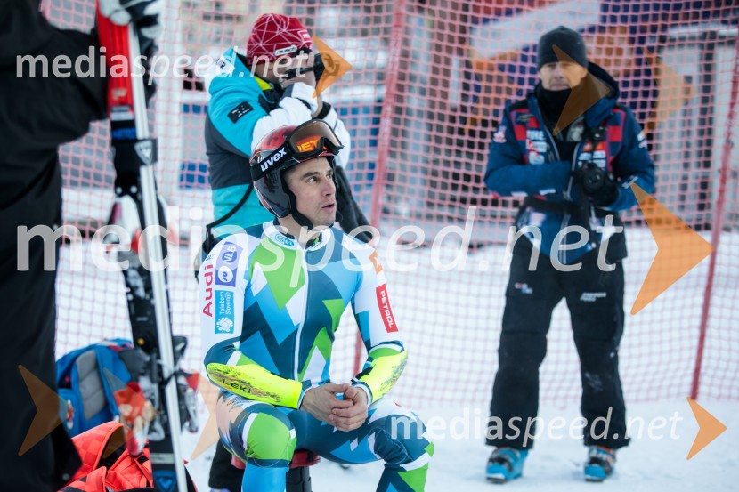  Žan Kranjec, smučarNovinarska konferenca OK Kranjska Gora ob robu FIS snežne kontrole