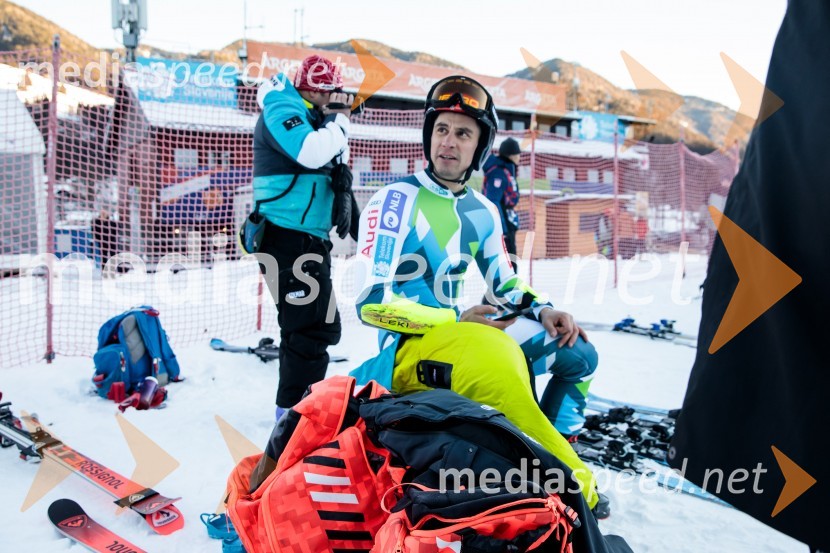  Žan Kranjec, smučarNovinarska konferenca OK Kranjska Gora ob robu FIS snežne kontrole