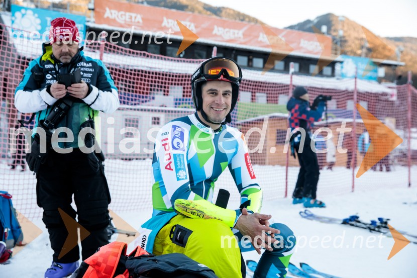  Žan Kranjec, smučarNovinarska konferenca OK Kranjska Gora ob robu FIS snežne kontrole