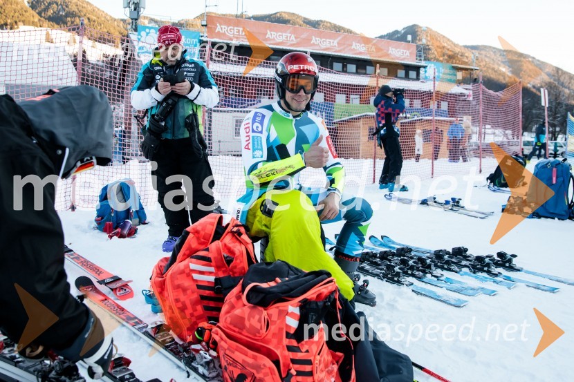  Žan Kranjec, smučarNovinarska konferenca OK Kranjska Gora ob robu FIS snežne kontrole