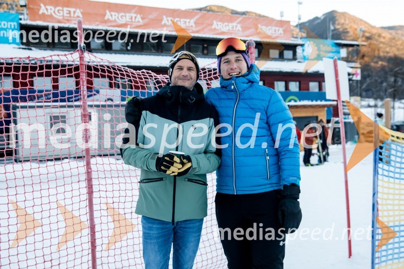  Tomi Trbovc, PR, Smučarska zveza Slovenije;  ... Novinarska konferenca OK Kranjska Gora ob robu FIS snežne kontrole
