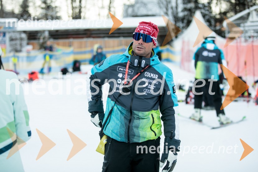 Novinarska konferenca OK Kranjska Gora ob robu FIS snežne kontrole