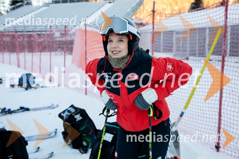 Novinarska konferenca OK Kranjska Gora ob robu FIS snežne kontrole