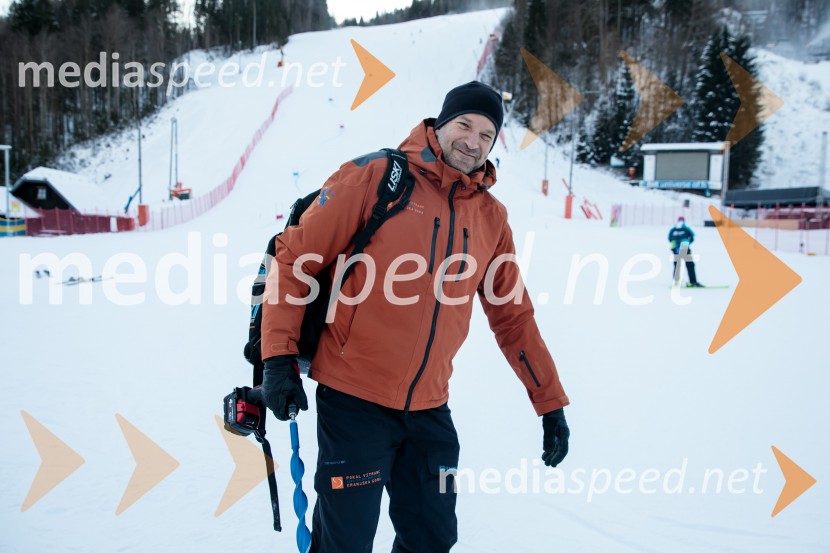 Novinarska konferenca OK Kranjska Gora ob robu FIS snežne kontrole