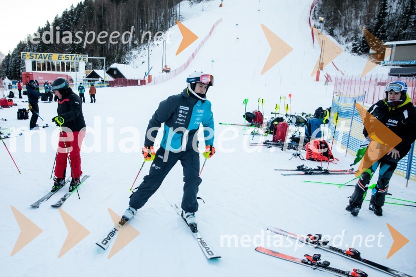 Novinarska konferenca OK Kranjska Gora ob robu FIS snežne kontrole