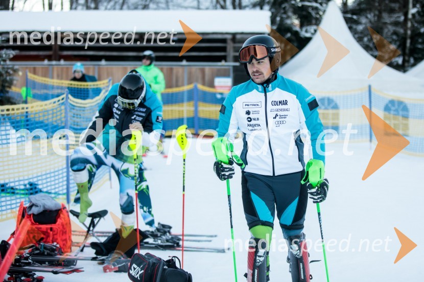 Novinarska konferenca OK Kranjska Gora ob robu FIS snežne kontrole