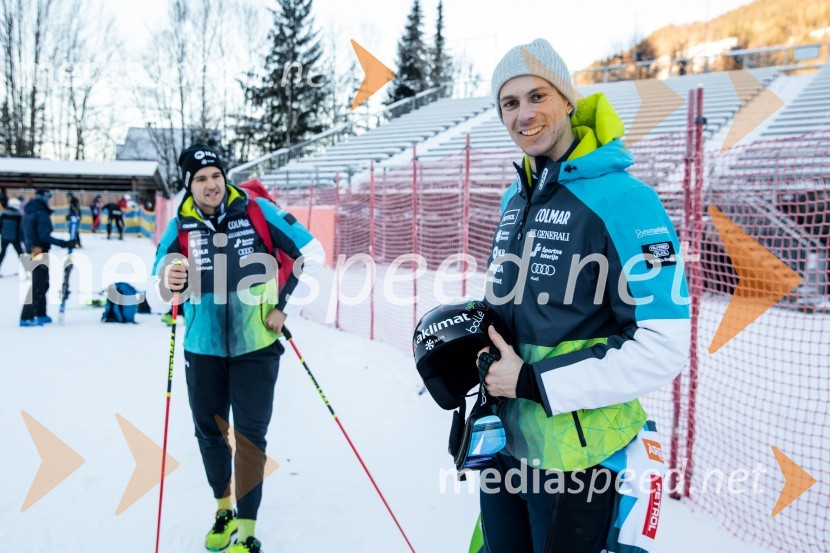  ... ;  Tijan Marovt, smučarNovinarska konferenca OK Kranjska Gora ob robu FIS snežne kontrole