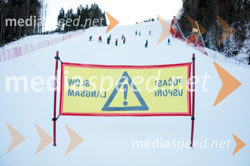Novinarska konferenca OK Kranjska Gora ob robu FIS snežne kontrole