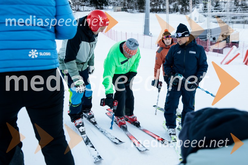 Novinarska konferenca OK Kranjska Gora ob robu FIS snežne kontrole