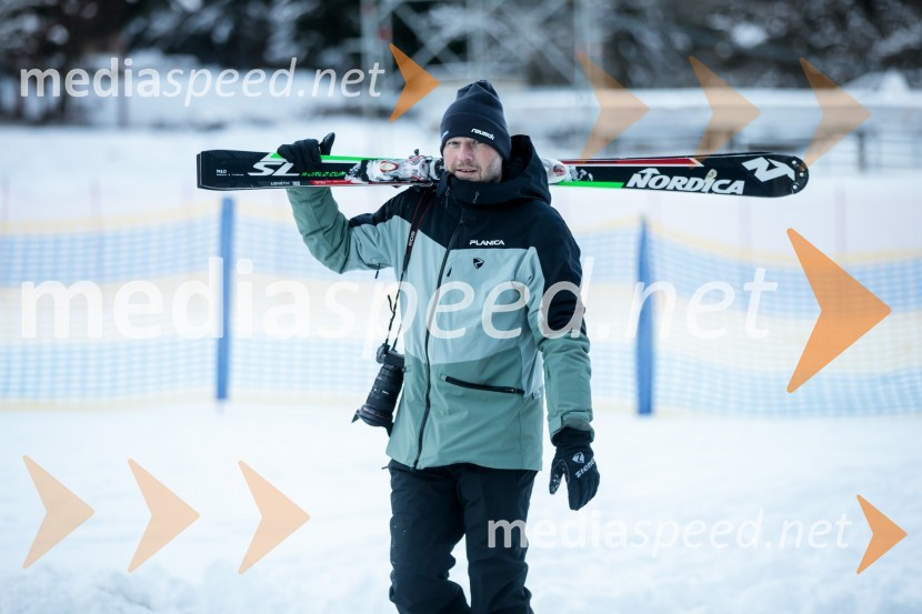 Novinarska konferenca OK Kranjska Gora ob robu FIS snežne kontrole
