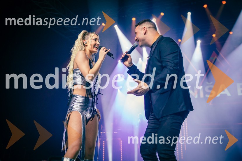  Ines Erbus, pevka;  Siniša Biško, pevecInes Erbus, veliki koncert z gosti ob 10. obletnici