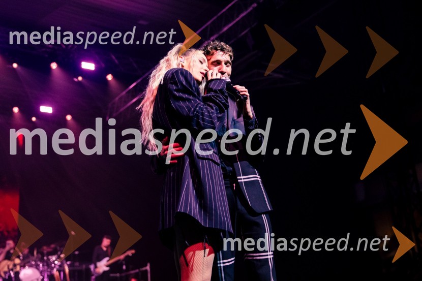  Ines Erbus, pevka;  David Amaro, pevecInes Erbus, veliki koncert z gosti ob 10. obletnici