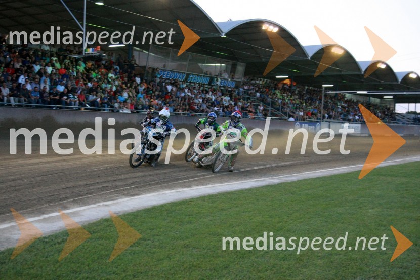 Marko Vlah, Hrvaška, Jurica Pavlic, Hrvaška, Andriy Karpov, Ukrajina in Maks Gregorič, SlovenijaSPEEDWAY, EP polfinale