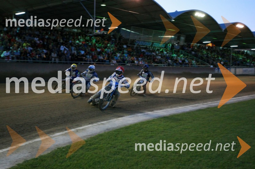 Izak Šantej, Slovenija, Vladimir Dubinin, Rusija, Tomasz Rempala, Poljska in Marko Vlah, HrvaškaSPEEDWAY, EP polfinale