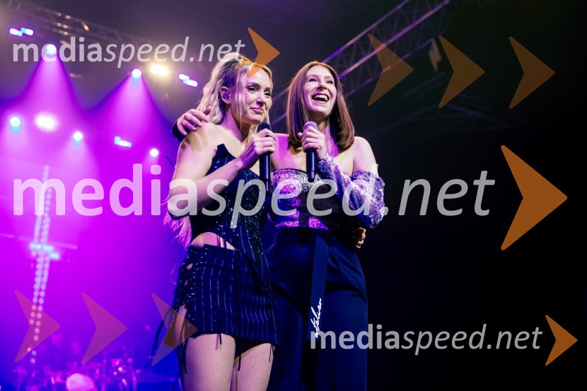  Ines Erbus, pevka;  Eva Boto, pevkaInes Erbus, veliki koncert z gosti ob 10. obletnici