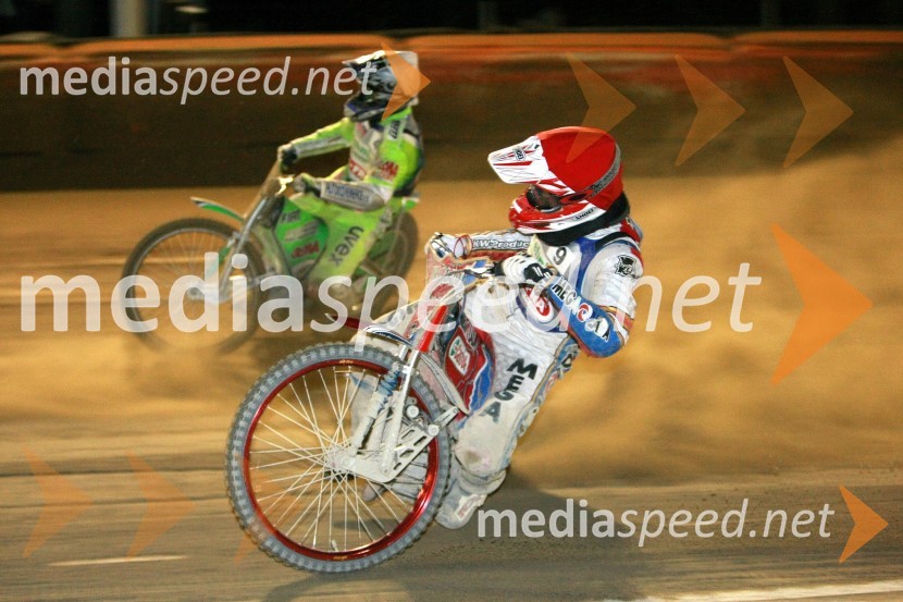 Maks Gregorič, Slovenija in Danil Ivanov, RusijaSPEEDWAY, EP polfinale