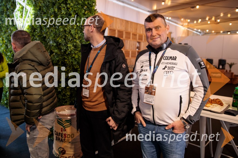  Janez Bijol,  direktor podjetja Bijol d.o.o., predsednik Zbora alpskih disciplin, Smučarska zveza SlovenijeNovinarska konferenca slovenske smučarske reprezentance pred žensko tekmo svetovnega pokala