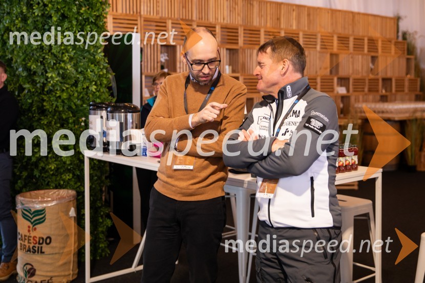  Luka Steiner, predsednik, Smučarska zveza Slovenije;  ... Novinarska konferenca slovenske smučarske reprezentance pred žensko tekmo svetovnega pokala