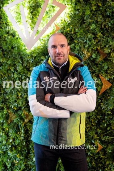  Uroš Zupan, direktor, Smučarska zveza Slovenije Novinarska konferenca slovenske smučarske reprezentance pred žensko tekmo svetovnega pokala