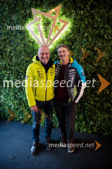 Novinarska konferenca slovenske smučarske reprezentance pred žensko tekmo svetovnega pokala