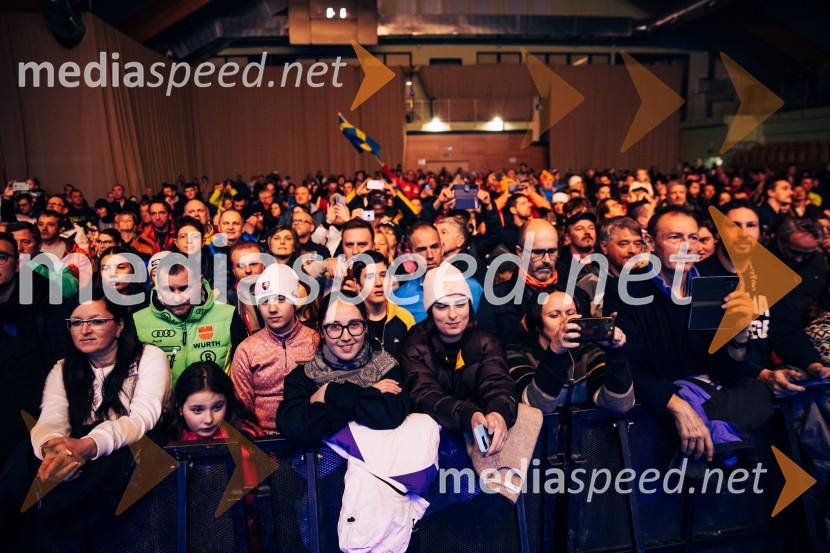 Sobotna podelitev in žreb, Svetovni pokal v alpskem smučanju za ženske Kranjska Gora 2025