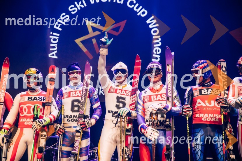 Sobotna podelitev in žreb, Svetovni pokal v alpskem smučanju za ženske Kranjska Gora 2025