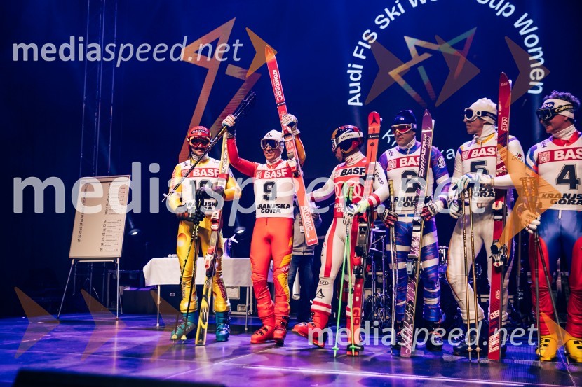 Sobotna podelitev in žreb, Svetovni pokal v alpskem smučanju za ženske Kranjska Gora 2025