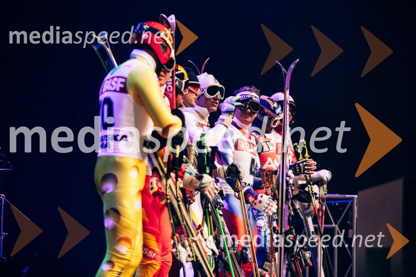 Sobotna podelitev in žreb, Svetovni pokal v alpskem smučanju za ženske Kranjska Gora 2025