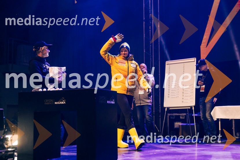  Anna Swenn Larsson, smučarkaSobotna podelitev in žreb, Svetovni pokal v alpskem smučanju za ženske Kranjska Gora 2025