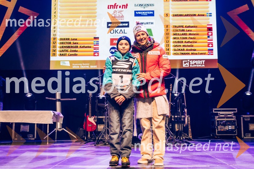  ... ;  Wendy Holdener, smučarka (Švica)Sobotna podelitev in žreb, Svetovni pokal v alpskem smučanju za ženske Kranjska Gora 2025