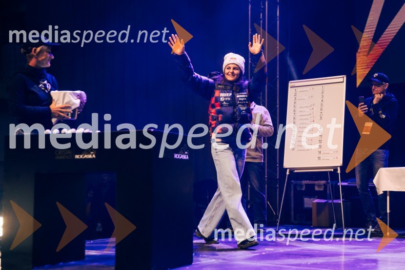  Zrinka Ljutić, smučarka (Hrvaška)Sobotna podelitev in žreb, Svetovni pokal v alpskem smučanju za ženske Kranjska Gora 2025