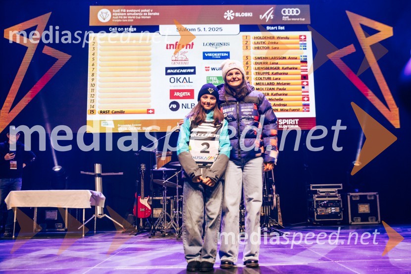  ... ;  Zrinka Ljutić, smučarka (Hrvaška)Sobotna podelitev in žreb, Svetovni pokal v alpskem smučanju za ženske Kranjska Gora 2025