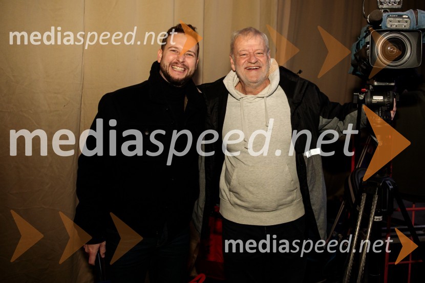  Alen Podlesnik, moderator, novinar POP TV;  ... Sobotna podelitev in žreb, Svetovni pokal v alpskem smučanju za ženske Kranjska Gora 2025