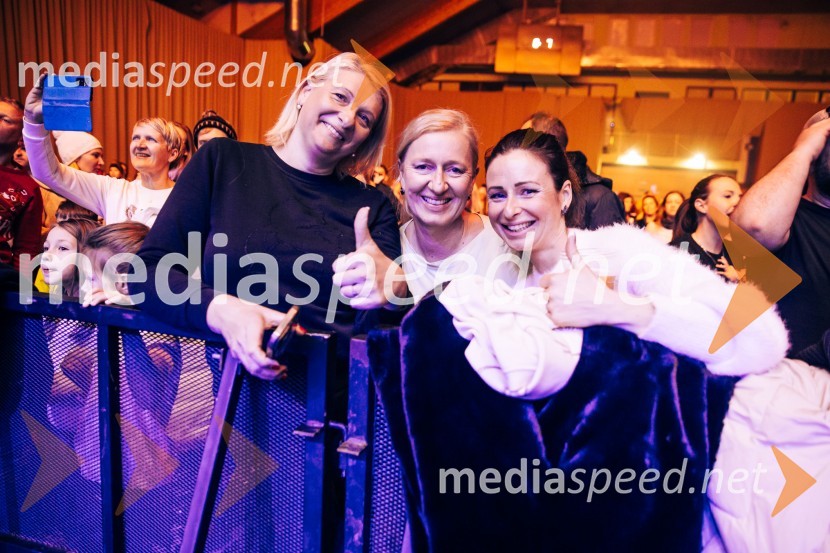 Sobotna podelitev in žreb, Svetovni pokal v alpskem smučanju za ženske Kranjska Gora 2025