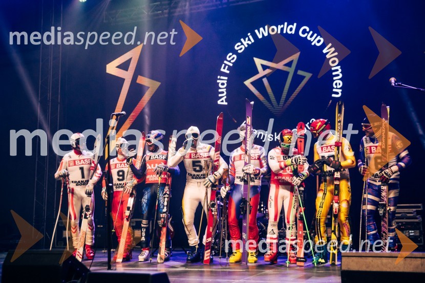 Sobotna podelitev in žreb, Svetovni pokal v alpskem smučanju za ženske Kranjska Gora 2025