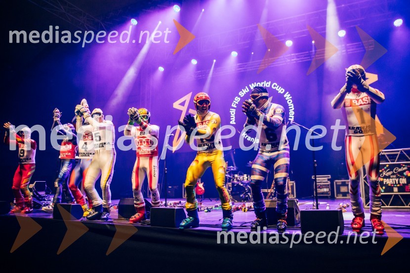 Sobotna podelitev in žreb, Svetovni pokal v alpskem smučanju za ženske Kranjska Gora 2025