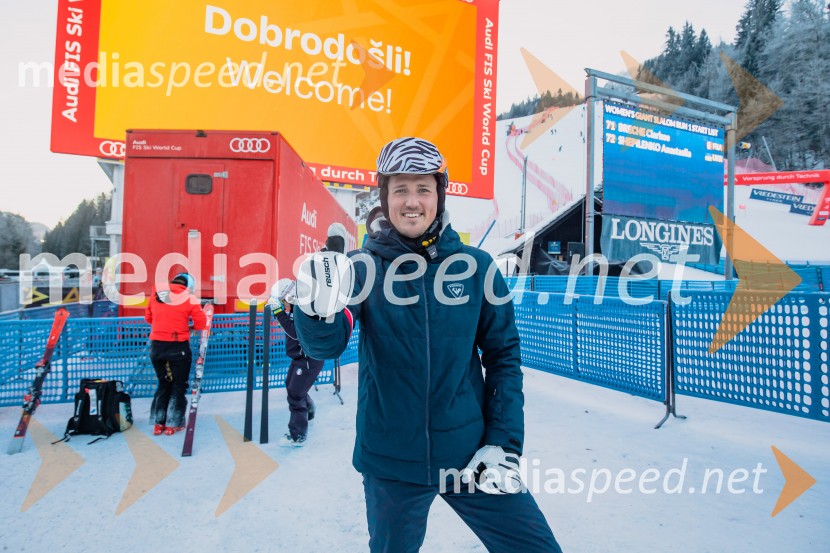  Štefan Hadalin, nekdanji alpski smučarSvetovni pokal v alpskem smučanju za ženske Kranjska Gora 2025, VIP druženje sobota