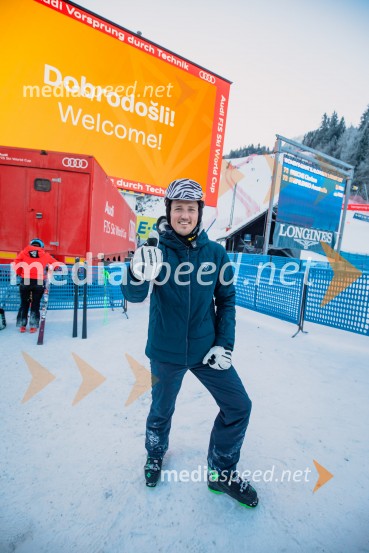  Štefan Hadalin, nekdanji alpski smučarSvetovni pokal v alpskem smučanju za ženske Kranjska Gora 2025, VIP druženje sobota