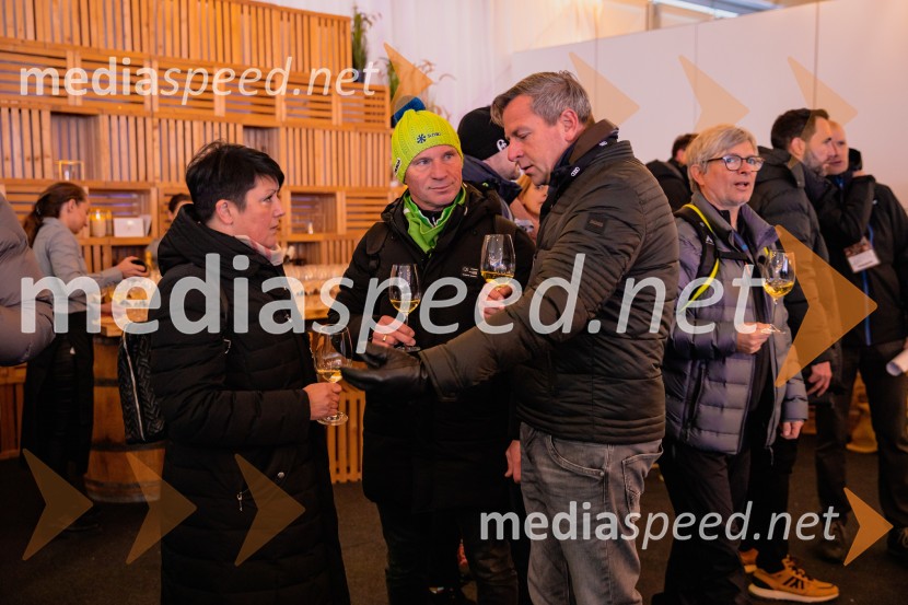 Svetovni pokal v alpskem smučanju za ženske Kranjska Gora 2025, VIP druženje sobota