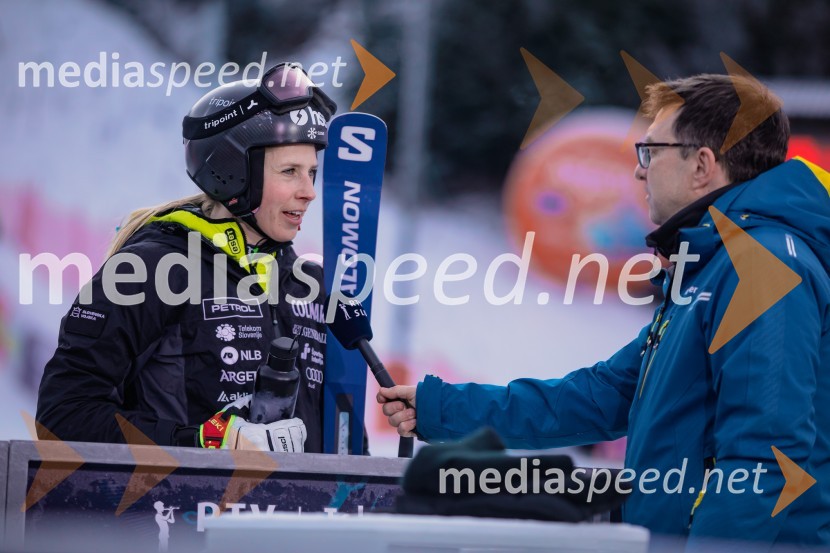  Ana Bucik Jogan, smučarka;  ... Svetovni pokal v alpskem smučanju za ženske Kranjska Gora 2025, VIP druženje sobota