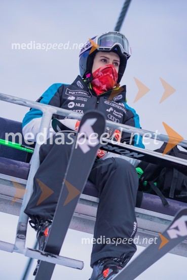  Andreja  Slokar, smučarkaSvetovni pokal v alpskem smučanju za ženske Kranjska Gora 2025, VIP druženje sobota