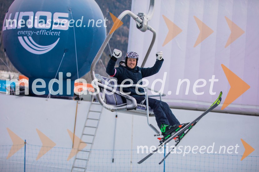  Štefan Hadalin, nekdanji alpski smučarSvetovni pokal v alpskem smučanju za ženske Kranjska Gora 2025, VIP druženje sobota