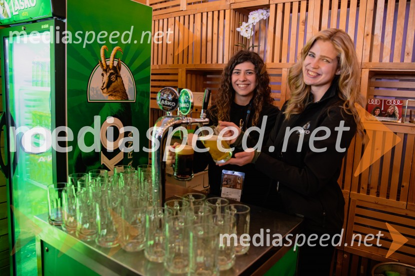  Neža Blatnik Sojar;  ... Svetovni pokal v alpskem smučanju za ženske Kranjska Gora 2025, VIP druženje sobota