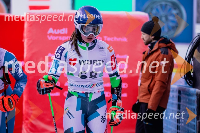  Andreja  Slokar, smučarkaSvetovni pokal v alpskem smučanju za ženske Kranjska Gora 2025, VIP druženje sobota