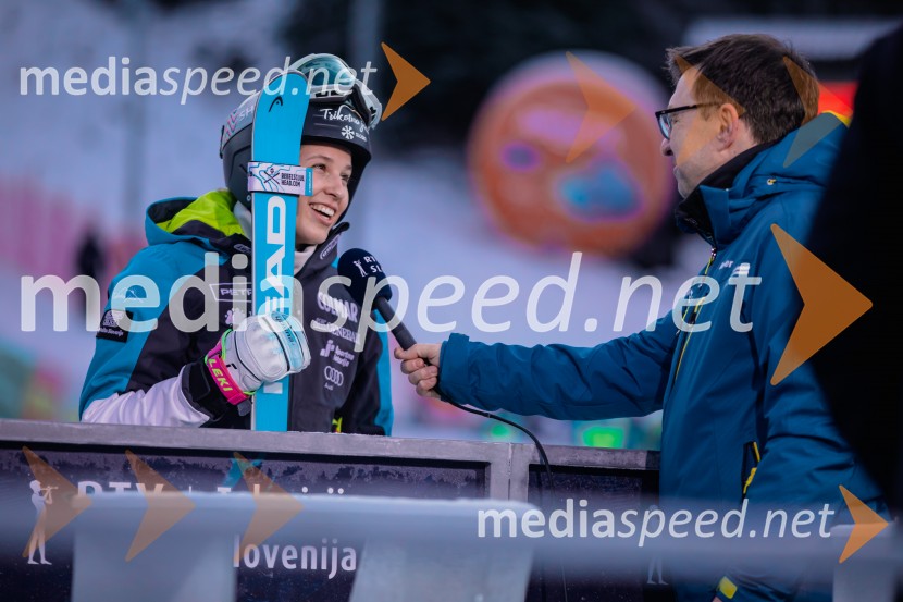  Nika Tomšič, smučarka;  ... Svetovni pokal v alpskem smučanju za ženske Kranjska Gora 2025, VIP druženje sobota