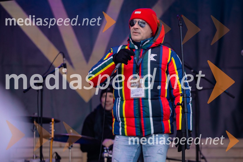  Miran Rudan, pevecSvetovni pokal v alpskem smučanju za ženske Kranjska Gora 2025, VIP druženje sobota