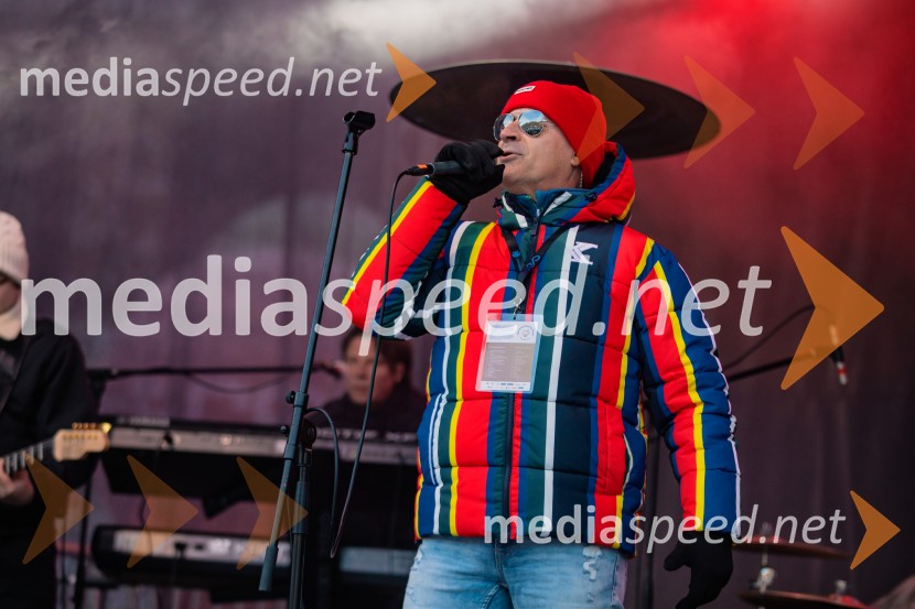  Miran Rudan, pevecSvetovni pokal v alpskem smučanju za ženske Kranjska Gora 2025, VIP druženje sobota