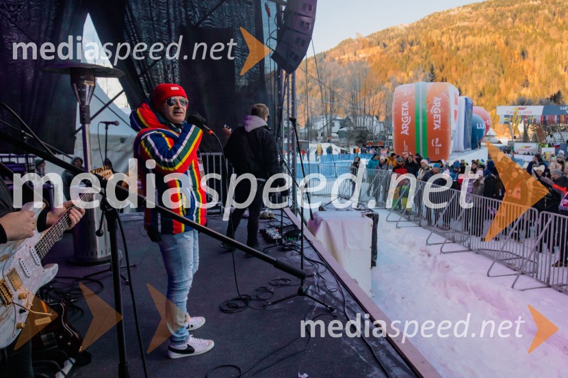  Miran Rudan, pevecSvetovni pokal v alpskem smučanju za ženske Kranjska Gora 2025, VIP druženje sobota