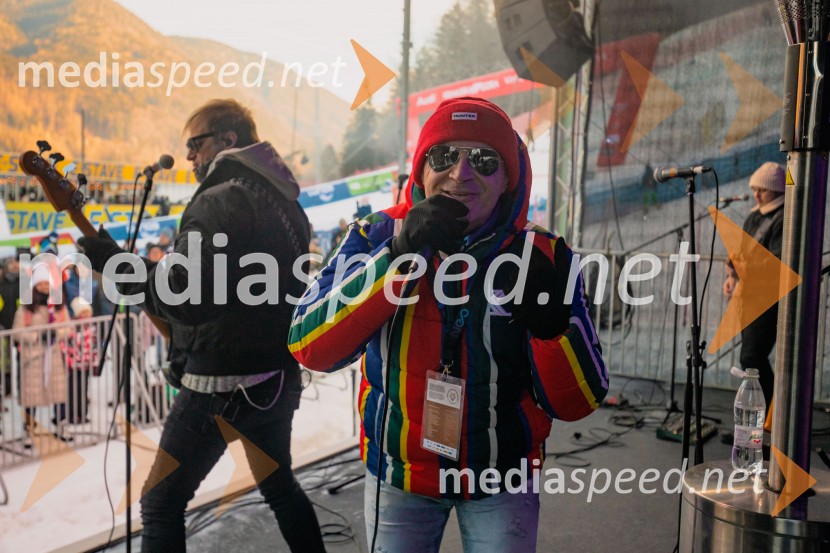  Miran Rudan, pevecSvetovni pokal v alpskem smučanju za ženske Kranjska Gora 2025, VIP druženje sobota